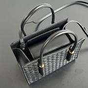Okify Bottega Veneta Barbara Small Tote Bag Black 21.5x15x12cm - 4