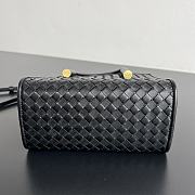 Okify Bottega Veneta Barbara Small Tote Bag Black 21.5x15x12cm - 6