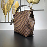 Okify Louis Vuitton Graceful Damier Bag Brown N44044 35x30x11cm  - 5