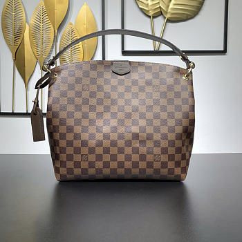 Okify Louis Vuitton Graceful Damier Bag Brown N44044 35x30x11cm 