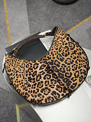 Okify YSL Mombasa Hobo Leopard Bag 40x33x3cm - 3