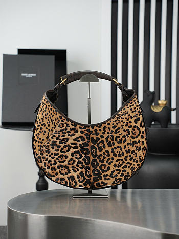 Okify YSL Mombasa Hobo Leopard Bag 40x33x3cm