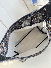 Okify Goyard Hobo Boheme Mini Bag Black 29x18.5x11cm  - 6
