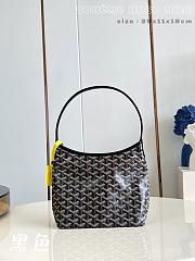 Okify Goyard Hobo Boheme Mini Bag Black 29x18.5x11cm  - 1