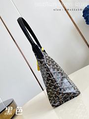 Okify Goyard Hobo Boheme Mini Bag Black 29x18.5x11cm  - 5