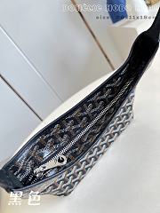Okify Goyard Hobo Boheme Mini Bag Black 29x18.5x11cm  - 4
