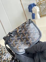 Okify Goyard Hobo Boheme Mini Bag Black 29x18.5x11cm  - 3