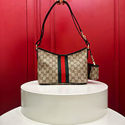 Okify Gucci Medium Shoulder Bag With Web A00D9T 25x18x11cm - 4