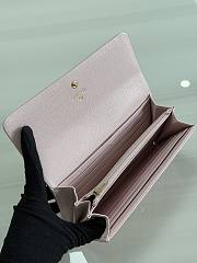 Okify CC 26P Pink Caviar Long Wallet 19x10x3cm  - 6