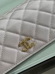 Okify CC 26P Pink Caviar Long Wallet 19x10x3cm  - 5