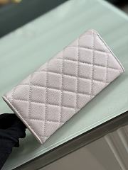 Okify CC 26P Pink Caviar Long Wallet 19x10x3cm  - 4