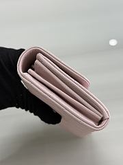 Okify CC 26P Pink Caviar Long Wallet 19x10x3cm  - 3