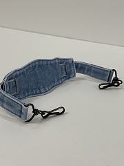 Okify Balenciaga Le City First Bag Denim Light Blue 33x20x6cm - 2