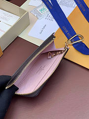 Okify Louis Vuitton Noa Key Holder Pink Inside M83612 11x7x1.5cm - 3