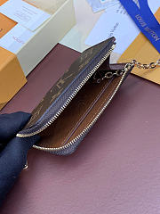 Okify Louis Vuitton Noa Key Holder Brown Inside M83612 11x7x1.5cm - 6