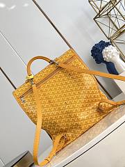 Okify Goyard Saint Leger Yellow Backpack 34x37x15cm - 4