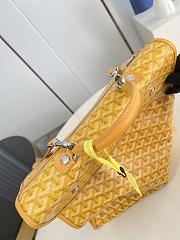 Okify Goyard Saint Leger Yellow Backpack 34x37x15cm - 5