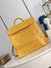 Okify Goyard Saint Leger Yellow Backpack 34x37x15cm - 1