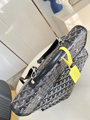 Okify Goyard Saint Leger Black Backpack 34x37x15cm - 5