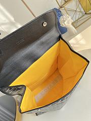 Okify Goyard Saint Leger Black Backpack 34x37x15cm - 4