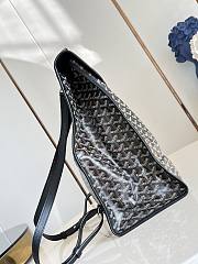 Okify Goyard Saint Leger Black Backpack 34x37x15cm - 3