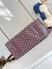 Okify Goyard Saint Leger Red Burgundy Backpack 34x37x15cm - 3