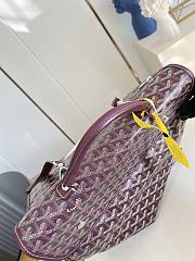 Okify Goyard Saint Leger Red Burgundy Backpack 34x37x15cm - 6