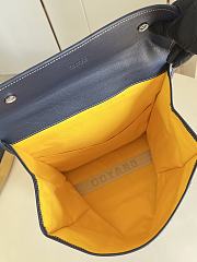 Okify Goyard Saint Leger Dark Blue Backpack 34x37x15cm - 3