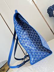 Okify Goyard Saint Leger Blue Backpack 34x37x15cm - 3