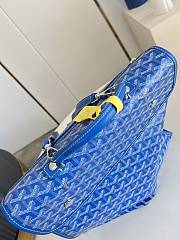 Okify Goyard Saint Leger Blue Backpack 34x37x15cm - 2