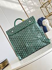 Okify Goyard Saint Leger Green Backpack 34x37x15cm - 1