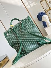 Okify Goyard Saint Leger Green Backpack 34x37x15cm - 5