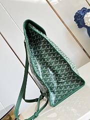 Okify Goyard Saint Leger Green Backpack 34x37x15cm - 4
