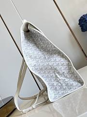 Okify Goyard Saint Leger White Backpack 34x37x15cm - 5