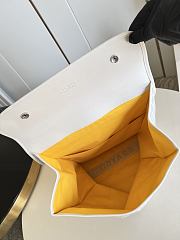 Okify Goyard Saint Leger White Backpack 34x37x15cm - 3