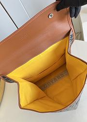 Okify Goyard Saint Leger Black And Brown Backpack 34x37x15cm - 3