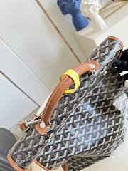 Okify Goyard Saint Leger Black And Brown Backpack 34x37x15cm - 2