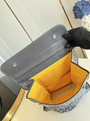 Okify Goyard Saint Leger Gray Backpack 34x37x15cm - 6