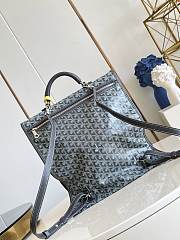 Okify Goyard Saint Leger Gray Backpack 34x37x15cm - 2