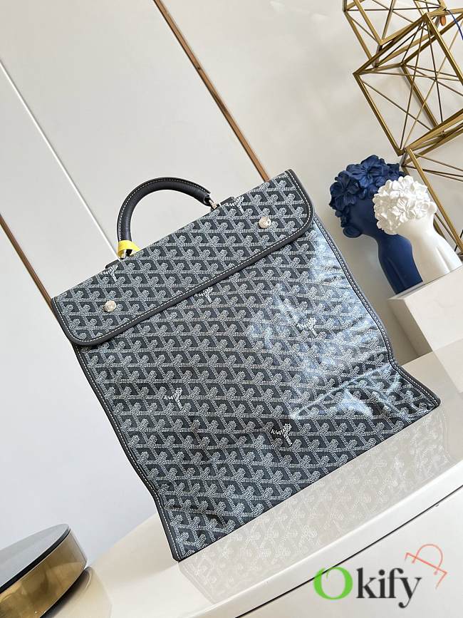 Okify Goyard Saint Leger Gray Backpack 34x37x15cm - 1