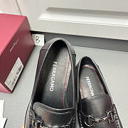 Okify Ferragamo Gancini Black Men Loafers - 5