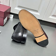 Okify Ferragamo Gancini Black Men Loafers - 4