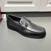 Okify Ferragamo Gancini Black Men Loafers - 2