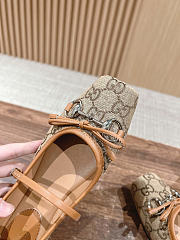 Okify Gucci Horsebit Brown Women Flat Shoes - 6