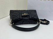 Okify Dior Adiorable Top Handle Mini Bag Black 22.5x13x9cm - 5