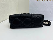 Okify Dior Adiorable Top Handle Mini Bag Black 22.5x13x9cm - 4
