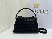 Okify Dior Adiorable Top Handle Mini Bag Black 22.5x13x9cm - 2