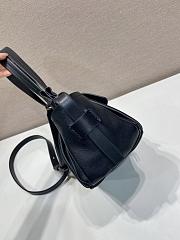 Okify Prada Route Leather Mini Tote Bag Black 1BG699 18x17.5x12cm - 6