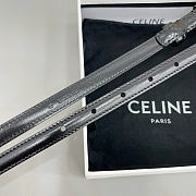 Okify Celine Black Belt 1.3cm - 2