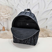 Okify Dior Rider Black Backpack 30x42x15cm - 6